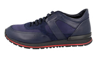 Tod's Men's Blue Leather Sneaker XRM0XH