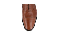 Tod's Men's Brown welt-sewn Leather Oxford Business Shoes XXM0KY