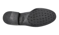 Tod's Men's Black welt-sewn Leather Derby Business Shoes XXM0ML