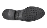Tod's Men's Black welt-sewn Leather Derby Business Shoes XXM0ML