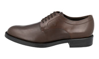 Tod's Men's Brown welt-sewn Leather Derby Business Shoes XXM0ML