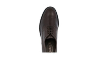 Tod's Men's Brown welt-sewn Leather Derby Business Shoes XXM0ML