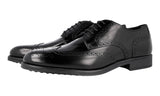 Tod's Men's Black welt-sewn Leather Derby Business Shoes XXM0RQ