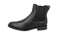 Tod's Men's Black welt-sewn Leather Half-Boot XXM0RQ