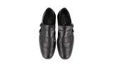 Tod's Men's Black Full Brogue Leather Kiltie Double Monk Strap Brogue Business Shoes XXM0RS
