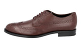 Tod's Men's Brown welt-sewn Leather Derby Business Shoes XXM0SX