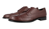 Tod's Men's Brown welt-sewn Leather Derby Business Shoes XXM0SX