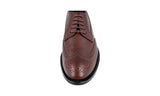 Tod's Men's Brown welt-sewn Leather Derby Business Shoes XXM0SX