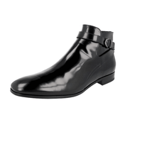 Tod's Men's Black Leather Half-Boot XXM0TA