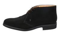 Tod's Men's Black Leather Lace-up Shoes XXM0TY