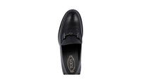 Tod's Men's Black welt-sewn Leather Business Shoes XXM0UD