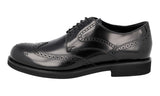 Tod's Men's Black welt-sewn Leather Derby Business Shoes XXM0WP