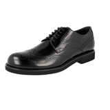 Tod's Men's Black welt-sewn Leather Derby Business Shoes XXM0WP