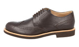 Tod's Men's Brown welt-sewn Leather Derby Lace-up Shoes XXM0WP