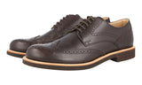 Tod's Men's Brown welt-sewn Leather Derby Lace-up Shoes XXM0WP