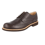 Tod's Men's Brown welt-sewn Leather Derby Lace-up Shoes XXM0WP