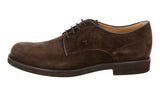 Tod's Men's Brown welt-sewn Leather Derby Lace-up Shoes XXM0WP