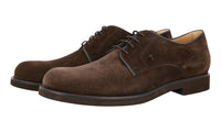 Tod's Men's Brown welt-sewn Leather Derby Lace-up Shoes XXM0WP
