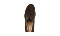 Tod's Men's Brown welt-sewn Leather Derby Lace-up Shoes XXM0WP