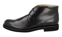 Tod's Men's Black welt-sewn Leather Lace-up Shoes XXM0WP