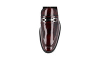 Tod's Men's Red welt-sewn Leather Logo Business Shoes XXM0XD