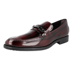 Tod's Men's Red welt-sewn Leather Logo Business Shoes XXM0XD