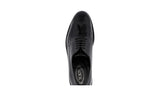Tod's Men's Black welt-sewn Leather Derby Business Shoes XXM0XR
