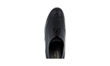 Tod's Men's Black Full Brogue Leather Derby Business Shoes XXM0XU