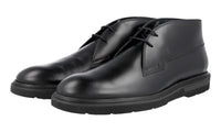 Tod's Men's Black Leather Lace-up Shoes XXM0ZE