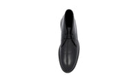 Tod's Men's Black Leather Lace-up Shoes XXM0ZE