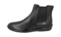 Tod's Men's Black Leather Half-Boot XXM0ZG