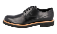 Tod's Men's Black Leather Derby Business Shoes XXM0ZR