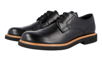 Tod's Men's Black Leather Derby Business Shoes XXM0ZR