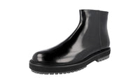 Tod's Men's XXM0ZW0R870AKTB999 welt-sewn Leather Half-Boot