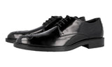 Tod's Men's Black welt-sewn Leather Derby Business Shoes XXM45A