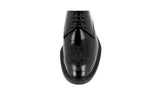 Tod's Men's Black welt-sewn Leather Derby Business Shoes XXM45A