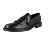 Tod's Men's Black Full Brogue Leather Business Shoes XXM45A