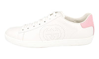 Gucci Women's White Leather Sneaker ace so