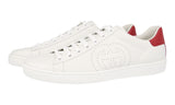 Gucci Women's White Leather Sneaker ace so