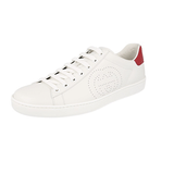 Gucci Women's White Leather Sneaker ace so