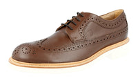 Tod's Men's derby bucature welt-sewn Leather Lace-up Shoes