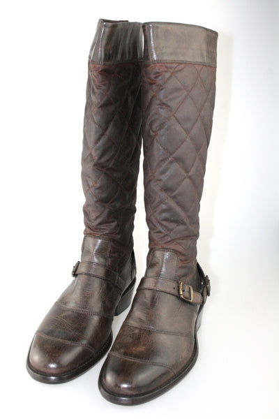 Belstaff Women's new trialmaster wax brown welt-sewn Leather Boots